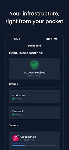 Netweak: Server Monitoring screenshot 1