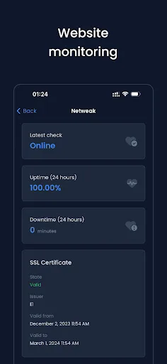 Netweak: Server Monitoring screenshot 3