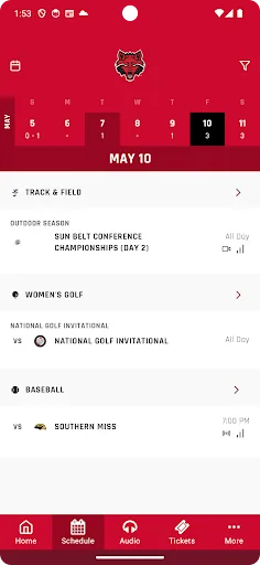 A-State Athletics screenshot 2
