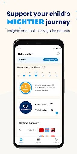 Mightier Parent App screenshot 1