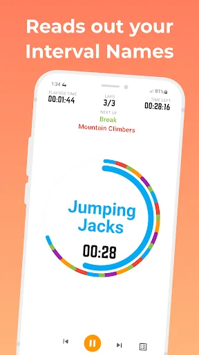 Exercise Timer screenshot 2