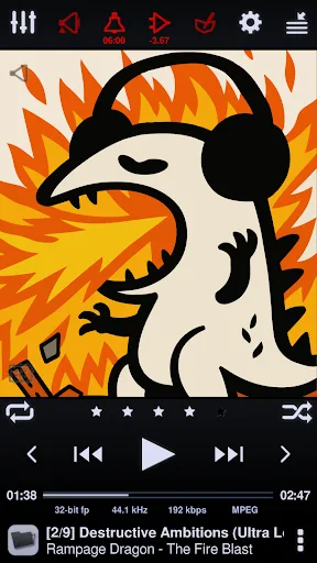 Neutron Music Player (Eval) screenshot 1