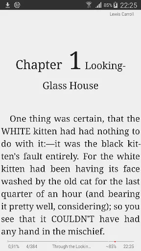 AlReaderX - text book reader screenshot 1