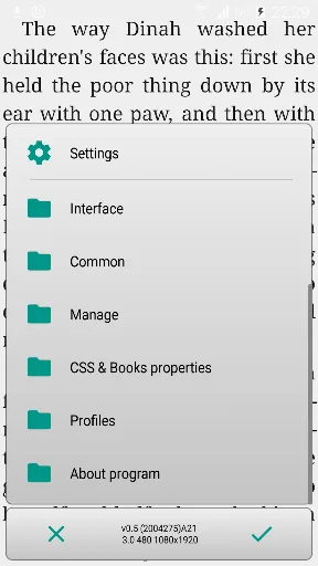 AlReaderX - text book reader screenshot 5