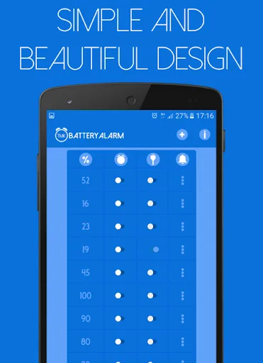 TMK Battery Alarm screenshot 1