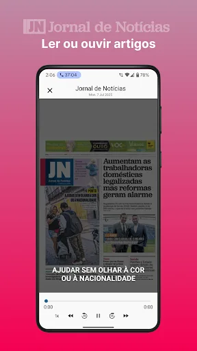 Jornal de Notícias screenshot 5