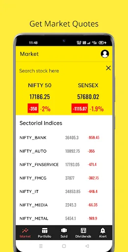 Stock Dividend Tracker screenshot 1