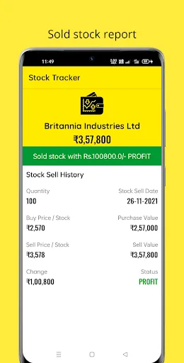 Stock Dividend Tracker screenshot 3
