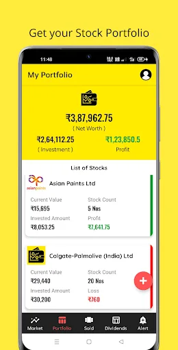Stock Dividend Tracker screenshot 4