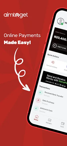 Aimtoget Wallet screenshot 1