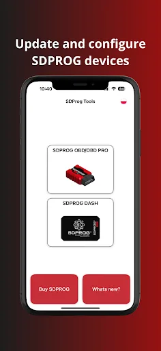 SDProg Tools screenshot 1