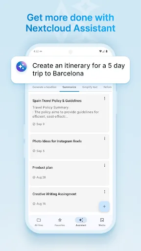 Nextcloud screenshot 4