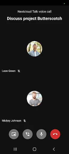 Nextcloud Talk screenshot 3