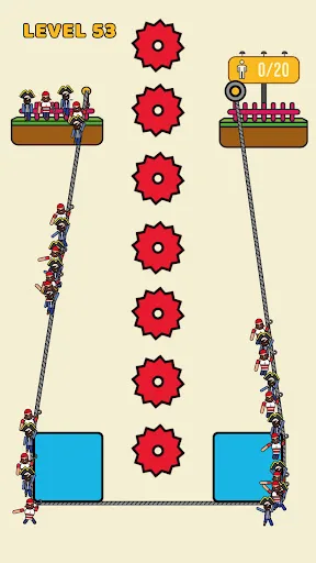 Rope Rescue! - Unique Puzzle screenshot 1