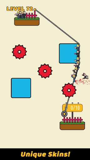 Rope Rescue! - Unique Puzzle screenshot 5