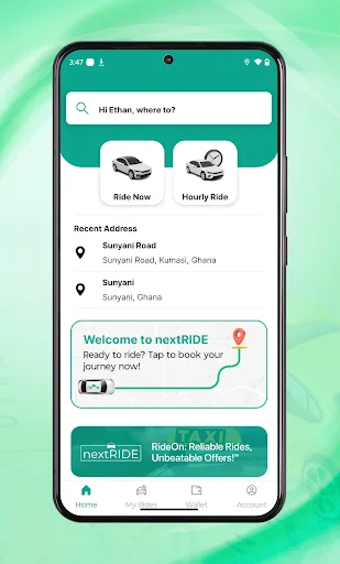 nextRIDE - Request a Ride screenshot 2