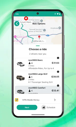 nextRIDE - Request a Ride screenshot 3