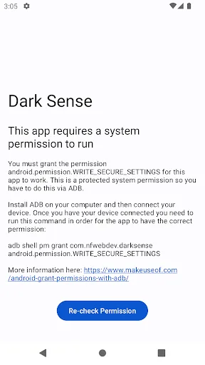 Dark Sense - Auto dark theme screenshot 1