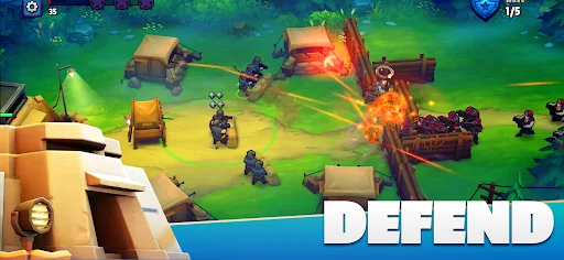 GUNS UP! Mobile War Strategy screenshot 5