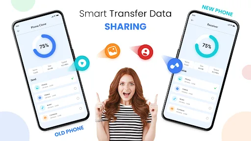 Transfer All Data - PhoneClone screenshot 1