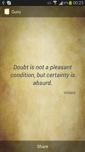 Guru - Quote of the Day screenshot 1