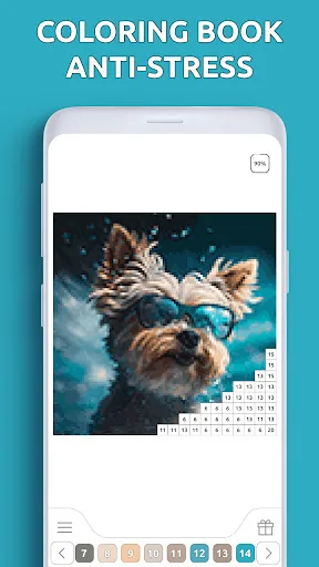 Pixely - Color by number screenshot 2