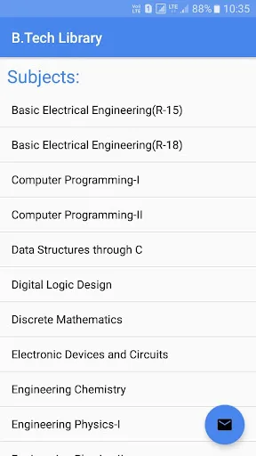 B.Tech library screenshot 1