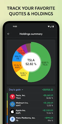Stoxy PRO - Stock Market Live screenshot 5