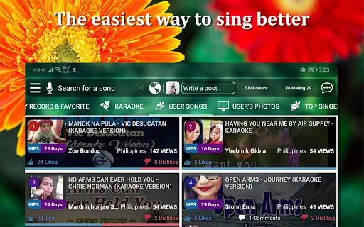 Sing karaoke record karaoke screenshot 4
