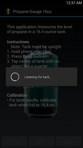 Camp Grill Propane Gauge screenshot 3