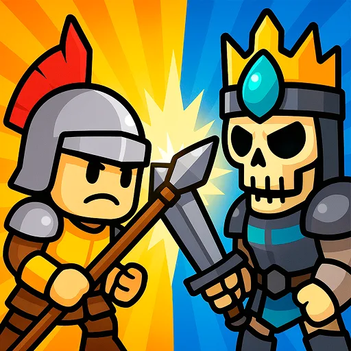Tiny Warriors Rush - Idle TD