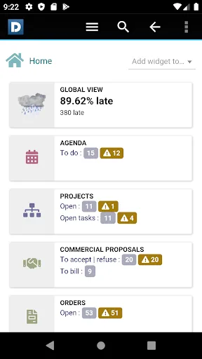 DoliDroid for Dolibarr ERP-CRM screenshot 1