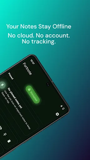 Fortnote: Safe Encrypted Notes screenshot 2