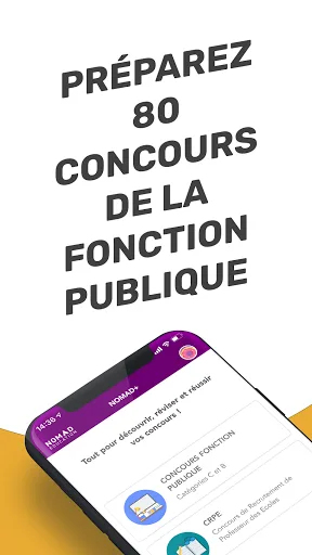 Concours fonction publique screenshot 1
