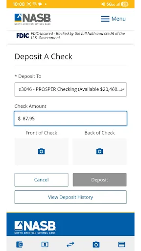 NASB - Mobile Banking screenshot 1