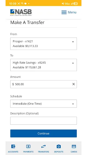 NASB - Mobile Banking screenshot 4