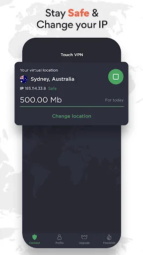 Touch VPN - Fast Hotspot Proxy screenshot 5