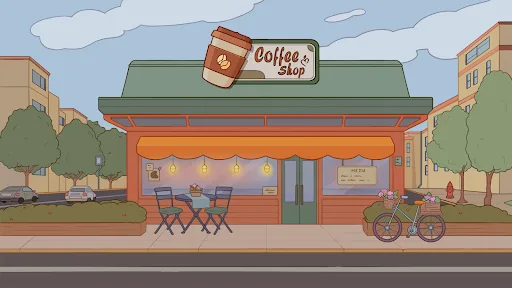 CoffeeShop Adventure screenshot 1