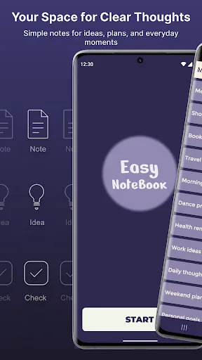 Easy NoteBook screenshot 1
