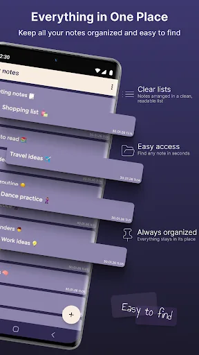 Easy NoteBook screenshot 2