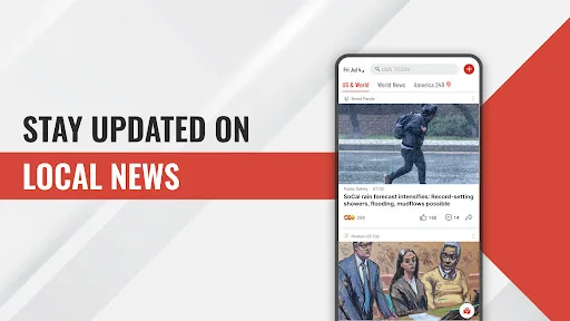 News Today: Local & Alerts screenshot 1