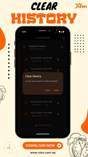 Loud Alarm Clock - Never Sleep screenshot 2