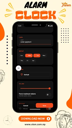 Loud Alarm Clock - Never Sleep screenshot 5