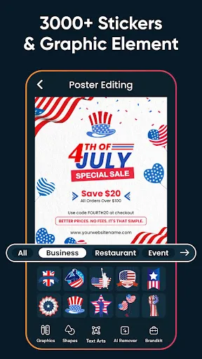 Poster Maker, Flyer Maker screenshot 4