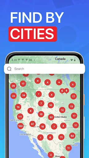 Supercharger map for Tesla screenshot 5