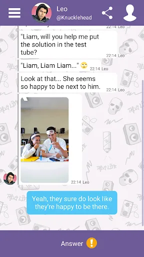 Hey Love Tim: High School Chat screenshot 5