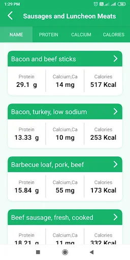 Nutrition Data - Food Calorie screenshot 4