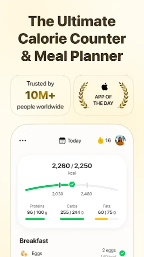Fitia: Calorie Counter & Plans screenshot 1