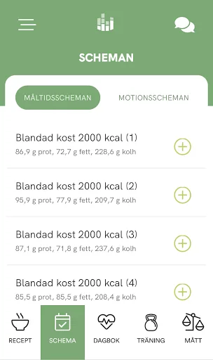 Nutrition Data Kost & Träning screenshot 3