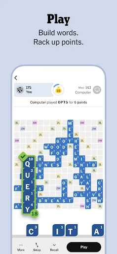 NYT Crossplay: Play and Spell screenshot 2